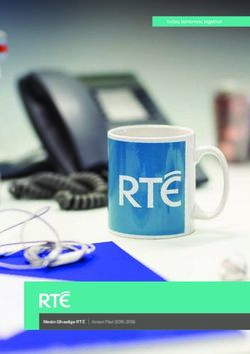 Today, tomorrow, together - Meáin Ghaeilge RTÉ Action Plan 2015-2019