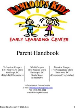 Parent Handbook - Kamloops Kidz