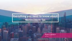 Everything you need to know about Nonresident Tax - Ryan Ludden Sprintax