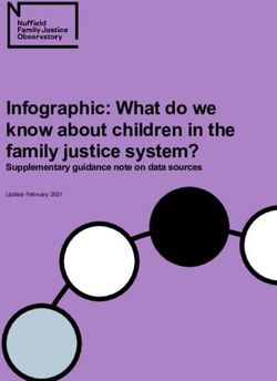 Infographic: What do we know about children in the family justice system? - Supplementary guidance note on data sources - Nuffield Family Justice ...