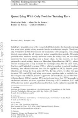 Quantifying With Only Positive Training Data