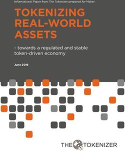 TOKENIZING REAL-WORLD ASSETS - towards a regulated and stable token-driven economy