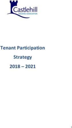 Tenant Participation Strategy 2018 2021 - Castlehill ...