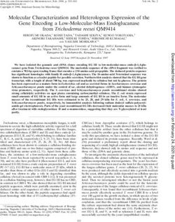 Molecular Characterization and Heterologous Expression of the Gene Encoding a Low-Molecular-Mass Endoglucanase