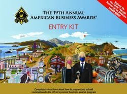 ENTRY KIT The 19th Annual American Business Awards - Complete instructions about how to prepare and submit - Stevie Awards