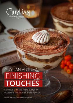 FINISHING TOUCHES GUYLIAN AUTUMN - Delicious treats to make everyday occasions that little bit more special