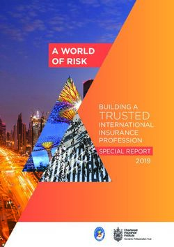 TRUSTED BUILDING A A WORLD OF RISK - Insurance Institute of Zimbabwe