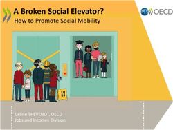 A Broken Social Elevator? - How to Promote Social Mobility - Céline THEVENOT, OECD Jobs and Incomes Division - UN.org