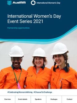 INTERNATIONAL WOMEN'S DAY EVENT SERIES 2021 - PARTNERSHIP OPPORTUNITIES - #CELEBRATINGWOMENINMINING #CHOOSETOCHALLENGE - AUSIMM
