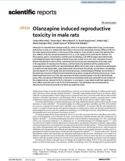 Olanzapine induced reproductive toxicity in male rats - Nature