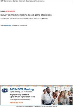 Survey on machine leaning based game predictions - IOPscience