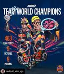 The Red Bull KTM Ajo Motorsport Team secure Moto2 Team World Championship for 2021!