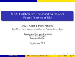 MAX: Collaborative Unmanned Air Vehicles Recent Progress at UM