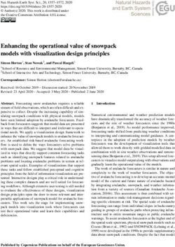 Enhancing the operational value of snowpack models with visualization design principles - NHESS