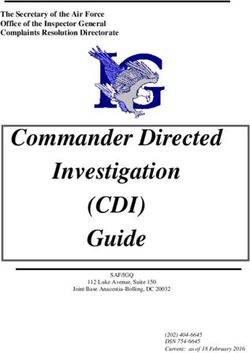 (CDI) Commander Directed Investigation - Air University
