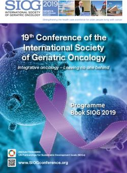 19th Conference of the International Society of Geriatric Oncology