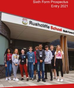 Sixth Form Prospectus Entry 2021 - Rushcliffe School