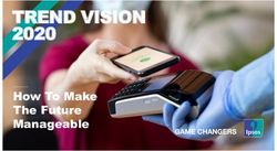 TREND VISION 2020 How To Make The Future Manageable - Ipsos
