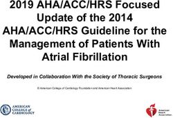2019 AHA/ACC/HRS Focused Update of the 2014 AHA/ACC/HRS Guideline for the Management of Patients With Atrial Fibrillation