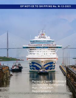 Panama Canal Shipboard Oil Pollution Emergency Plan (PCSOPEP) Requirements - OP NOTICE TO SHIPPING No. N-12-2021
