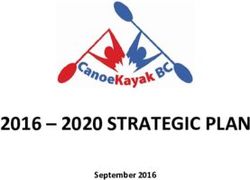 2016 2020 STRATEGIC PLAN - September 2016