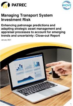 Managing Transport System Investment Risk - Enhancing patronage predictions and adapting strategic asset management and appraisal processes to ...