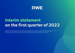 Interim statement on the first quarter of 2022 - RWE