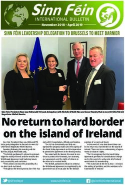 No return to hard border on the island of Ireland - Sinn Fein