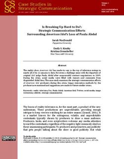 Is Breaking Up Hard to Do?: Strategic Communication Efforts Surrounding American Idol's Loss of Paula Abdul