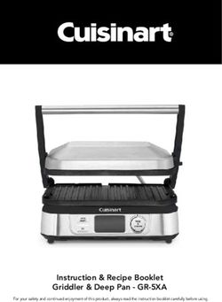 Instruction & Recipe Booklet Griddler & Deep Pan - GR-5XA