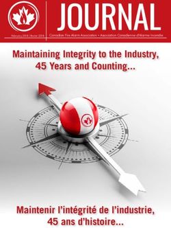 JOURNAL Maintaining Integrity to the Industry, 45 Years and Counting - Maintenir l'int&eacute;grit&eacute; de l'industrie, 45 ans d'histoire - Canadian ...