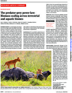 The predator-prey power law: Biomass scaling across terrestrial and aquatic biomes
