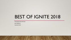 BEST OF IGNITE 2018 - Startel