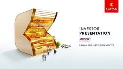 PRESENTATION INVESTOR - KALYAN JEWELLERS INDIA LIMITED