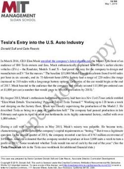 Tesla's Entry into the U.S. Auto Industry - MIT Sloan