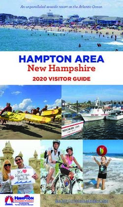 New Hampshire HAMPTON AREA - 2020 VISITOR GUIDE - Hampton Beach