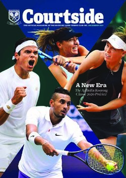 COURTSIDE - A NEW ERA THE AGBIOEN KOOYONG CLASSIC 2020 PREVIEW - KOOYONG LAWN TENNIS CLUB