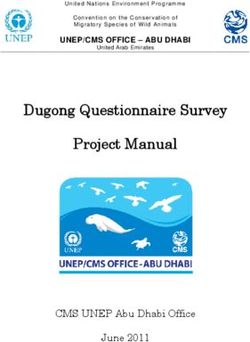 Dugong Questionnaire Survey Project Manual - CMS-UNEP Abu Dhabi Office June 2011 - UNEP/CMS OFFICE - ABU DHABI