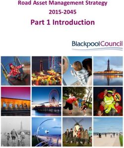 Part 1 Introduction Road Asset Management Strategy 2015-2045 - Blackpool Highways Asset Management Strategy - Blackpool Council Highways