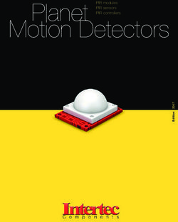 Motion Detectors Planet PIR modules - PIR sensors PIR controllers