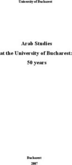 Arab Studies University of Bucharest - at the University of Bucharest: 50 years