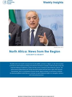North Africa: News from the Region - bic-rhr