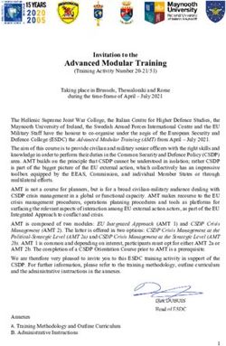 Advanced Modular Training - Goalkeeper