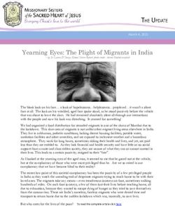 Yearning Eyes: The Plight of Migrants in India