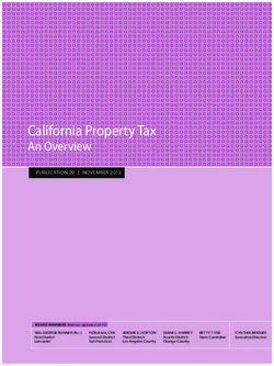 California Property Tax - An Overview