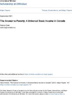 Scholarship at UWindsor - University of Windsor