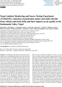 NEPAL AMBIENT MONITORING AND SOURCE TESTING EXPERIMENT (NAMASTE): EMISSIONS OF PARTICULATE MATTER AND SULFUR DIOXIDE FROM VEHICLES AND BRICK KILNS ...