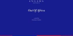 Out Of Africa LAIKIPIA MAASAI MARA - Angama Mara