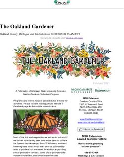 The Oakland Gardener - Oakland County, Michigan
