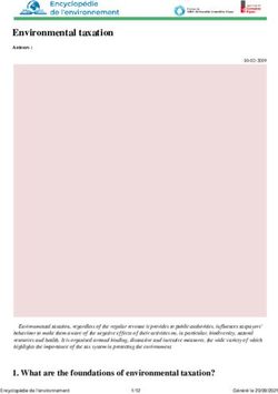Environmental taxation - Auteurs : Encyclop&eacute;die de l'environnement